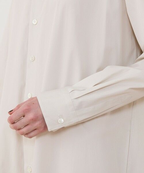 TOMORROWLAND / トゥモローランド ロング・マキシ丈ワンピース | スムースドライコットン バックタックシャツワンピース | 詳細5