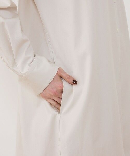 TOMORROWLAND / トゥモローランド ロング・マキシ丈ワンピース | スムースドライコットン バックタックシャツワンピース | 詳細6