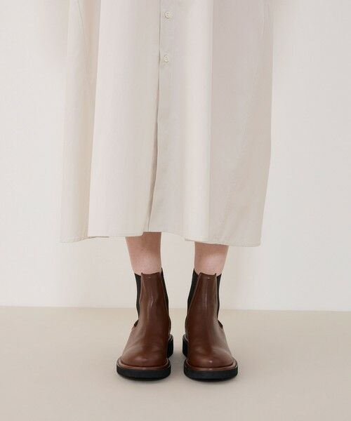 TOMORROWLAND / トゥモローランド ロング・マキシ丈ワンピース | スムースドライコットン バックタックシャツワンピース | 詳細7