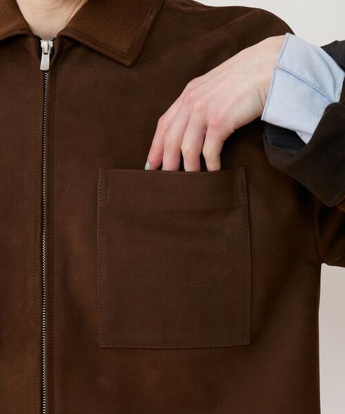 TOMORROWLAND / トゥモローランド ブルゾン | プライムヌバック 2ポケットブルゾン | 詳細10