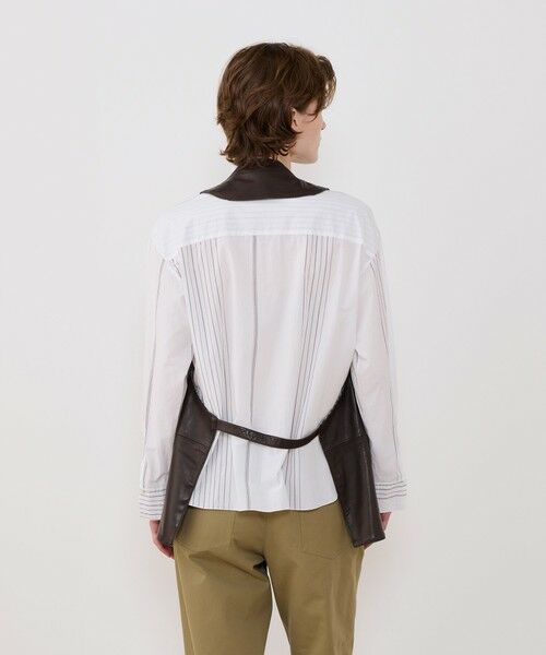 TOMORROWLAND / トゥモローランド ベスト | スムースカーフ カラーレスベスト | 詳細5