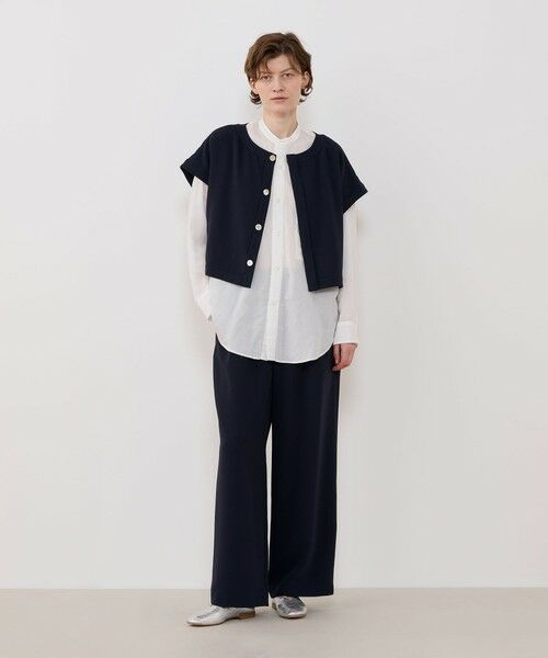 TOMORROWLAND / トゥモローランド ベスト | ダブルクロス ワイドフィットベスト | 詳細2