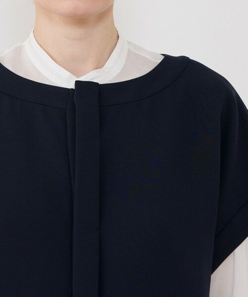 TOMORROWLAND / トゥモローランド ベスト | ダブルクロス ワイドフィットベスト | 詳細7