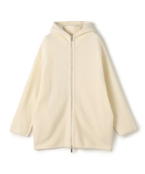 TOMORROWLAND / トゥモローランド その他アウター | ウールダブルフェイスパイル 2-wayフーデッドコート(11 ホワイト)