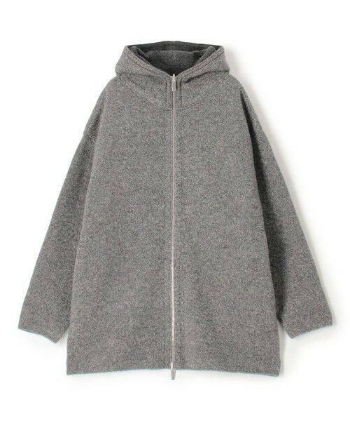 TOMORROWLAND / トゥモローランド その他アウター | ウールダブルフェイスパイル 2-wayフーデッドコート(16 グレー系)
