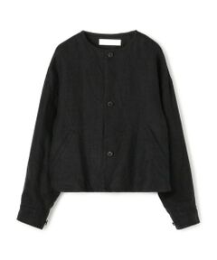 TOMORROWLAND / トゥモローランド ブルゾン | ブラッシュドリネン コクーンブルゾン