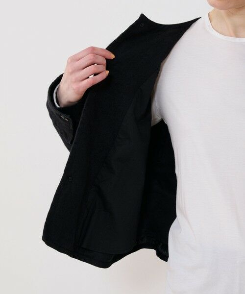 TOMORROWLAND / トゥモローランド ブルゾン | ブラッシュドリネン コクーンブルゾン | 詳細5