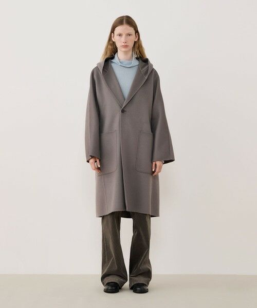 TOMORROWLAND / トゥモローランド その他アウター | ダブルフェイス ドルマンスリーブフーデッドコート | 詳細2