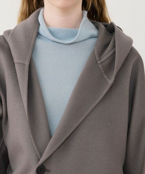 TOMORROWLAND / トゥモローランド その他アウター | ダブルフェイス ドルマンスリーブフーデッドコート | 詳細6