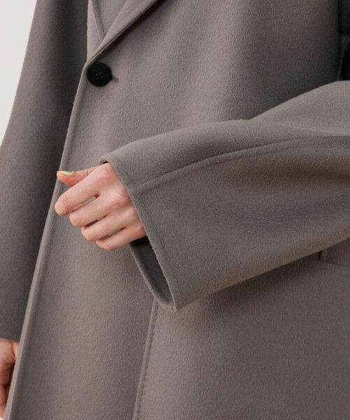 TOMORROWLAND / トゥモローランド その他アウター | ダブルフェイス ドルマンスリーブフーデッドコート | 詳細7