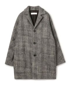 ウールカシミヤダブルフェイス フーデットコート （その他