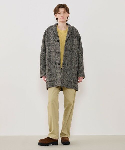 TOMORROWLAND / トゥモローランド その他アウター | ワイドヘリンボーン ドルマンスリーブジャケットコート | 詳細1