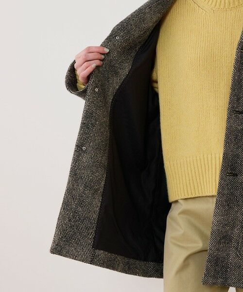 TOMORROWLAND / トゥモローランド その他アウター | ワイドヘリンボーン ドルマンスリーブジャケットコート | 詳細5