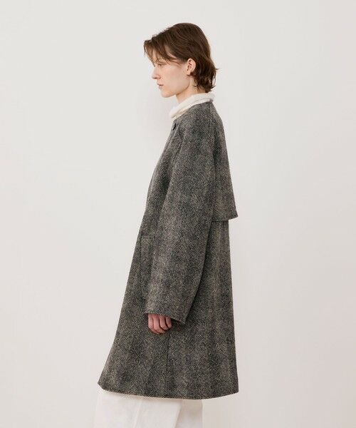 TOMORROWLAND / トゥモローランド その他アウター | ワイドヘリンボーン カラーレストレンチコート | 詳細3