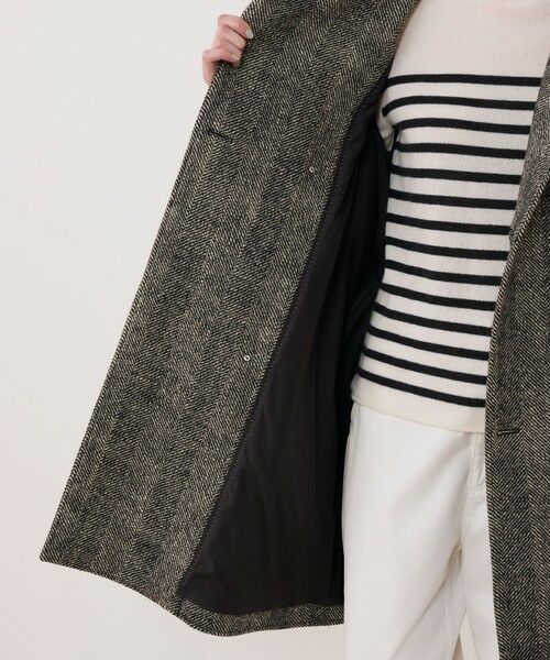 TOMORROWLAND / トゥモローランド その他アウター | ワイドヘリンボーン カラーレストレンチコート | 詳細5