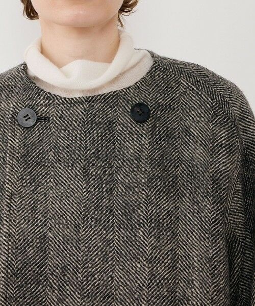 TOMORROWLAND / トゥモローランド その他アウター | ワイドヘリンボーン カラーレストレンチコート | 詳細6