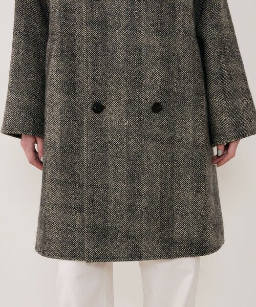 TOMORROWLAND / トゥモローランド その他アウター | ワイドヘリンボーン カラーレストレンチコート | 詳細9