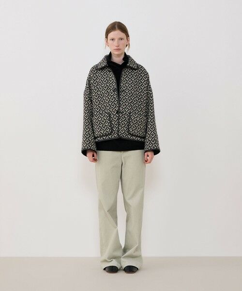 TOMORROWLAND / トゥモローランド その他アウター | ウールテシード バルカラーショートコート | 詳細1