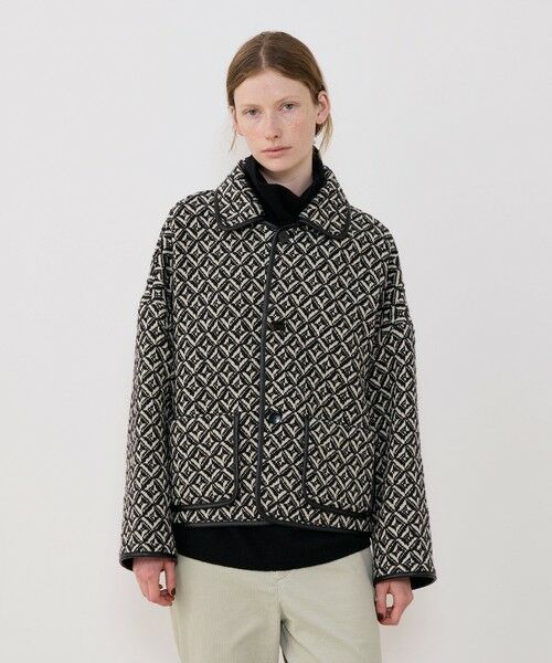 TOMORROWLAND / トゥモローランド その他アウター | ウールテシード バルカラーショートコート | 詳細2