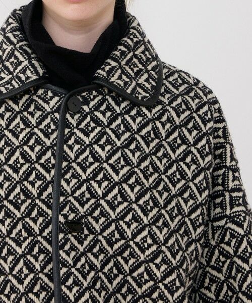 TOMORROWLAND / トゥモローランド その他アウター | ウールテシード バルカラーショートコート | 詳細6