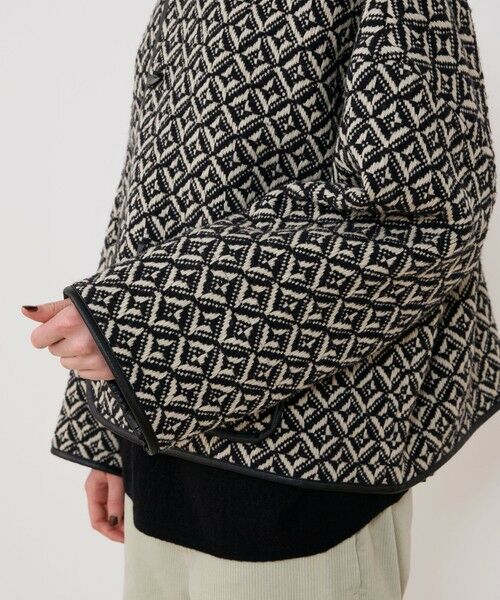 TOMORROWLAND / トゥモローランド その他アウター | ウールテシード バルカラーショートコート | 詳細7