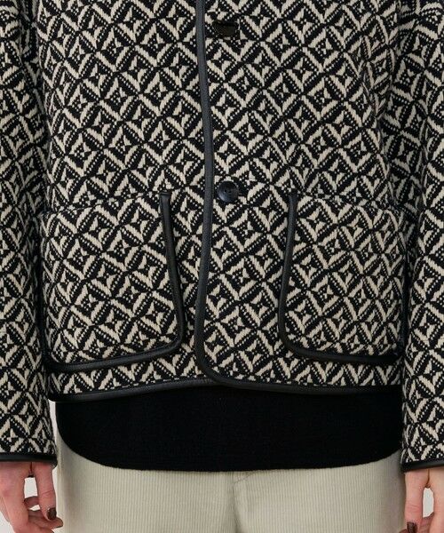 TOMORROWLAND / トゥモローランド その他アウター | ウールテシード バルカラーショートコート | 詳細9