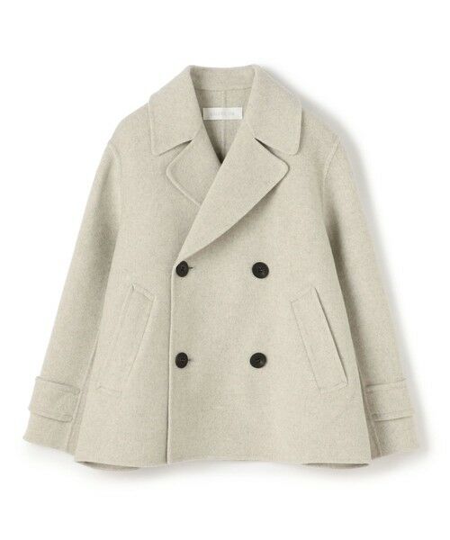 WEB先行予約】ウールカシミヤダブルフェイス Pコート