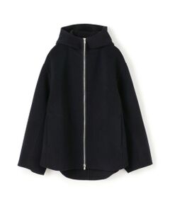 TOMORROWLAND / トゥモローランド その他アウター | ウールカシミヤダブルフェイス フーデッドショートコート