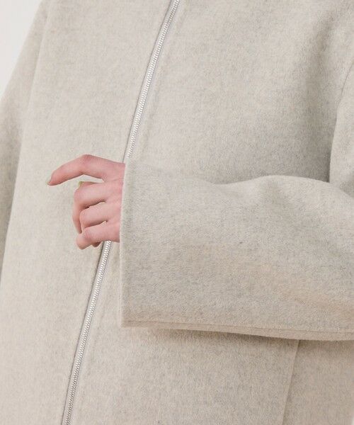 TOMORROWLAND / トゥモローランド その他アウター | ウールカシミヤダブルフェイス フーデッドショートコート | 詳細7