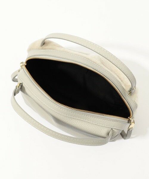 TOMORROWLAND / トゥモローランド ハンドバッグ | RIPANI RONDINE L ムートンコンビ ショルダーバッグ | 詳細11