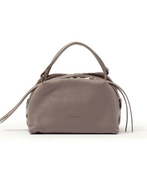 TOMORROWLAND / トゥモローランド ハンドバッグ | RIPANI RONDINE S ムートンコンビ ショルダーバッグ(15 グレー)