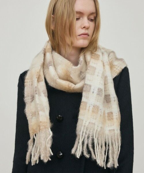 TOMORROWLAND / トゥモローランド マフラー・ショール・スヌード・ストール | 814 EZCARAY Mia モヘヤストール | 詳細1