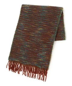 Johnstons of Elgin カシミヤチェックストール （マフラー