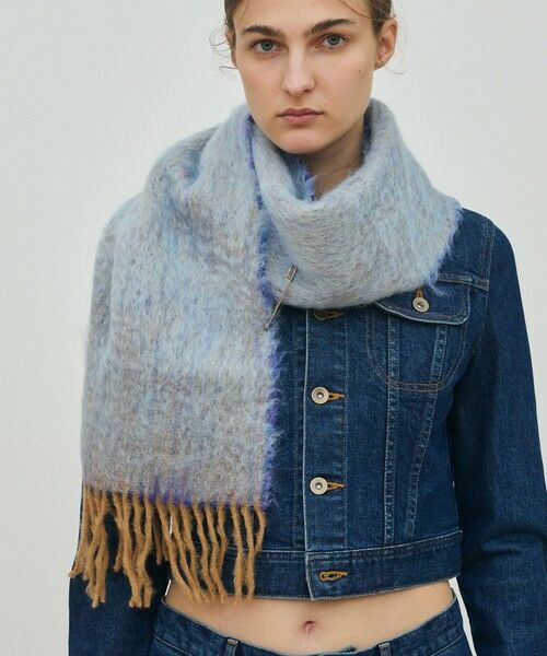 TOMORROWLAND / トゥモローランド マフラー・ショール・スヌード・ストール | 814 EZCARAY Coco モヘヤストール | 詳細1