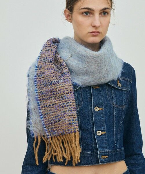 TOMORROWLAND / トゥモローランド マフラー・ショール・スヌード・ストール | 814 EZCARAY Coco モヘヤストール | 詳細3