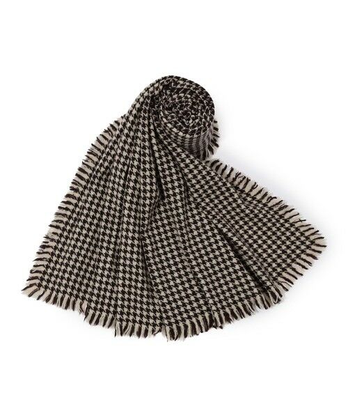 TOMORROWLAND/トゥモローランド DES PRES カシミヤフリンジストール 44 ベージュ系 F TOMORROWLAND/トゥモローランド DES PRES カシミヤフリンジストール 44 ベージュ系 F