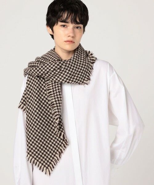 TOMORROWLAND / トゥモローランド マフラー・ショール・スヌード・ストール | DES PRES カシミヤフリンジストール | 詳細4