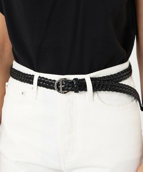 TOMORROWLAND / トゥモローランド ベルト・サスペンダー | MANUELA レザーメッシュベルト | 詳細1