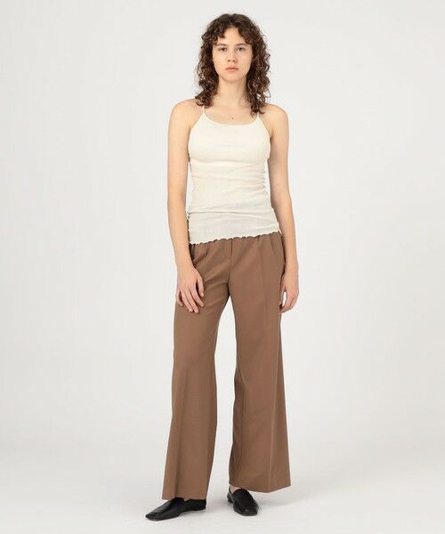 TOMORROWLAND / トゥモローランド キャミソール・チューブトップ | HAKUJI ウールリブキャミソール | 詳細1