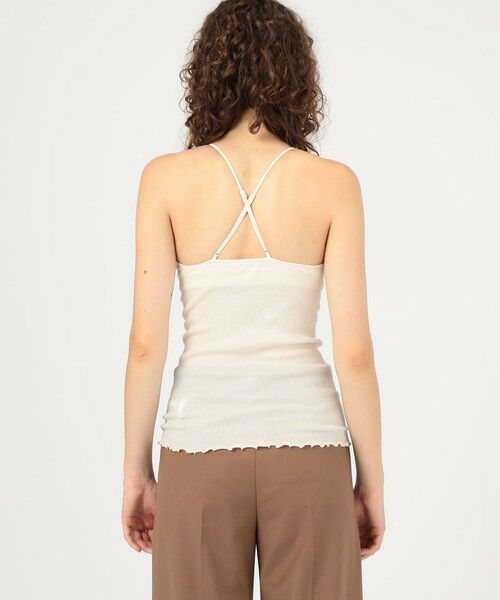 TOMORROWLAND / トゥモローランド キャミソール・チューブトップ | HAKUJI ウールリブキャミソール | 詳細4