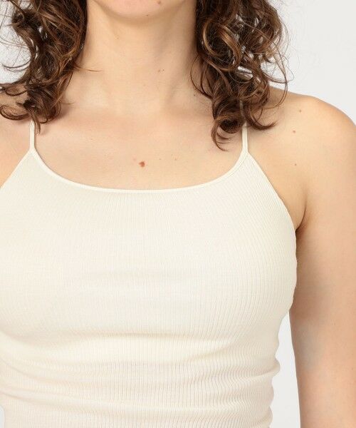 TOMORROWLAND / トゥモローランド キャミソール・チューブトップ | HAKUJI ウールリブキャミソール | 詳細5