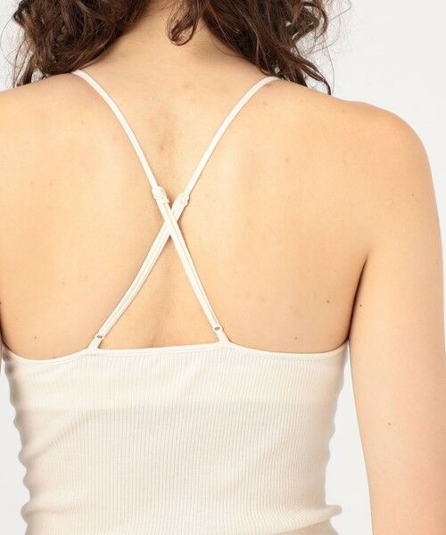 TOMORROWLAND / トゥモローランド キャミソール・チューブトップ | HAKUJI ウールリブキャミソール | 詳細6