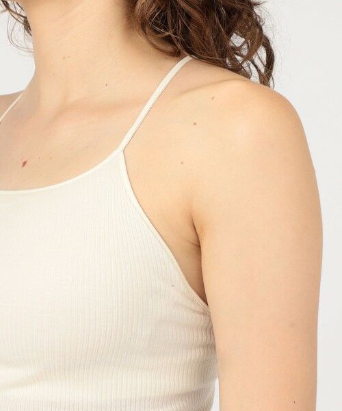 TOMORROWLAND / トゥモローランド キャミソール・チューブトップ | HAKUJI ウールリブキャミソール | 詳細7