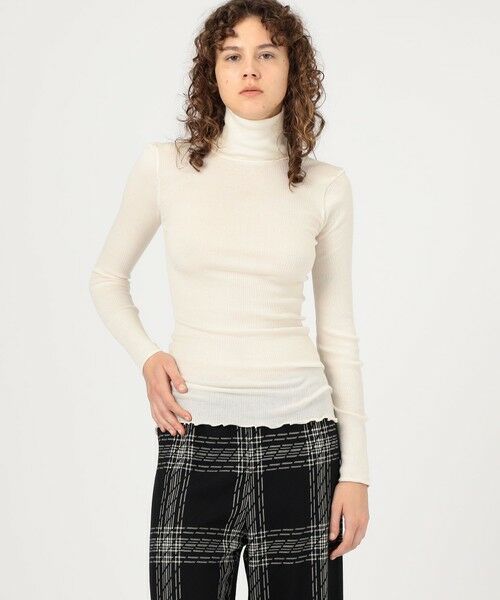 TOMORROWLAND / トゥモローランド カットソー（半袖以外） | HAKUJI ウールリブハイネックプルオーバー | 詳細2