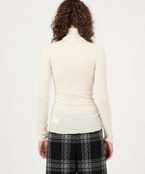 TOMORROWLAND / トゥモローランド カットソー（半袖以外） | HAKUJI ウールリブハイネックプルオーバー | 詳細4