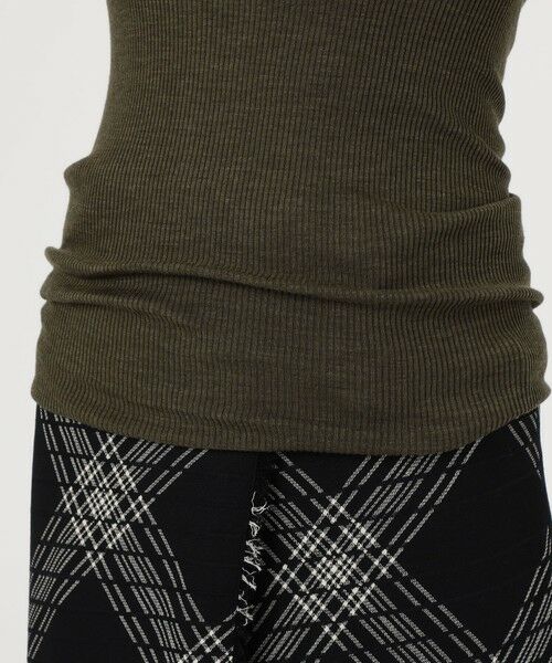 TOMORROWLAND / トゥモローランド カットソー(半袖以外) | HAKUJI ウールリブ レイヤードクルーネックプルオーバー | 詳細10