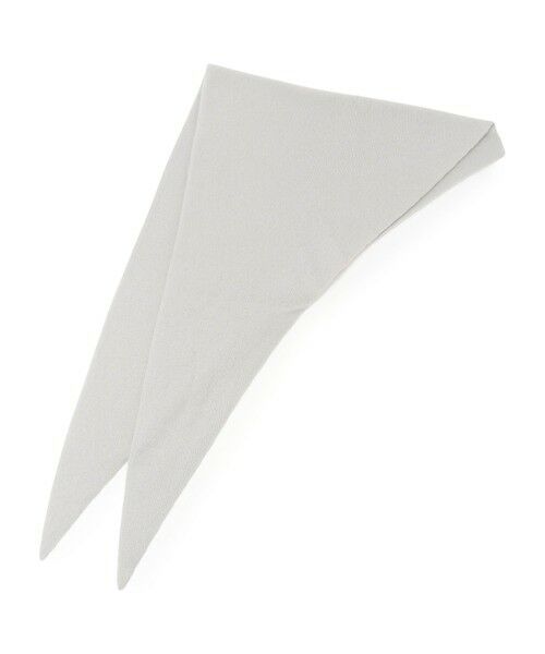 TOMORROWLAND / トゥモローランド マフラー・ショール・スヌード・ストール | ASAUCE MELER カシミヤ シームレストライアングルストール(13 ライトグレー)