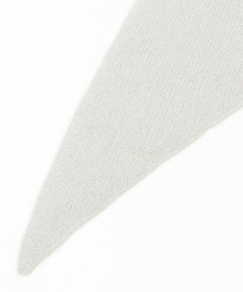 TOMORROWLAND / トゥモローランド マフラー・ショール・スヌード・ストール | ASAUCE MELER カシミヤ シームレストライアングルストール | 詳細4