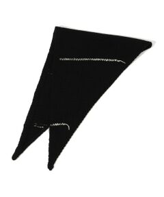 TOMORROWLAND / トゥモローランド マフラー・ショール・スヌード・ストール | ASAUCE MELER カシミヤステッチ トライアングルストール