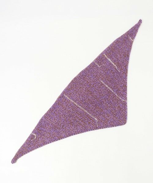 TOMORROWLAND / トゥモローランド マフラー・ショール・スヌード・ストール | ASAUCE MELER カシミヤステッチ トライアングルストール | 詳細3